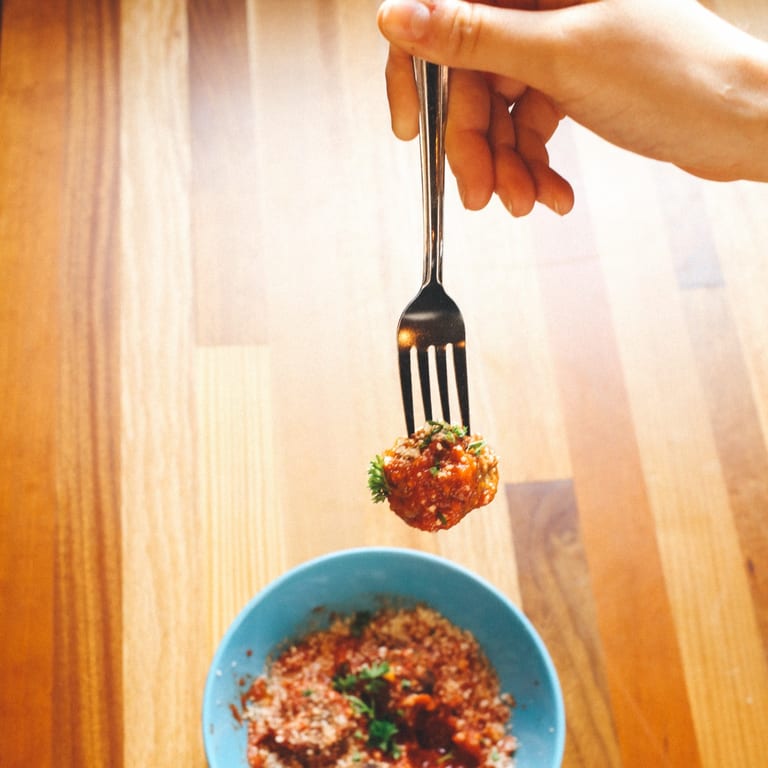 Delicious Meatballs Made Fresh