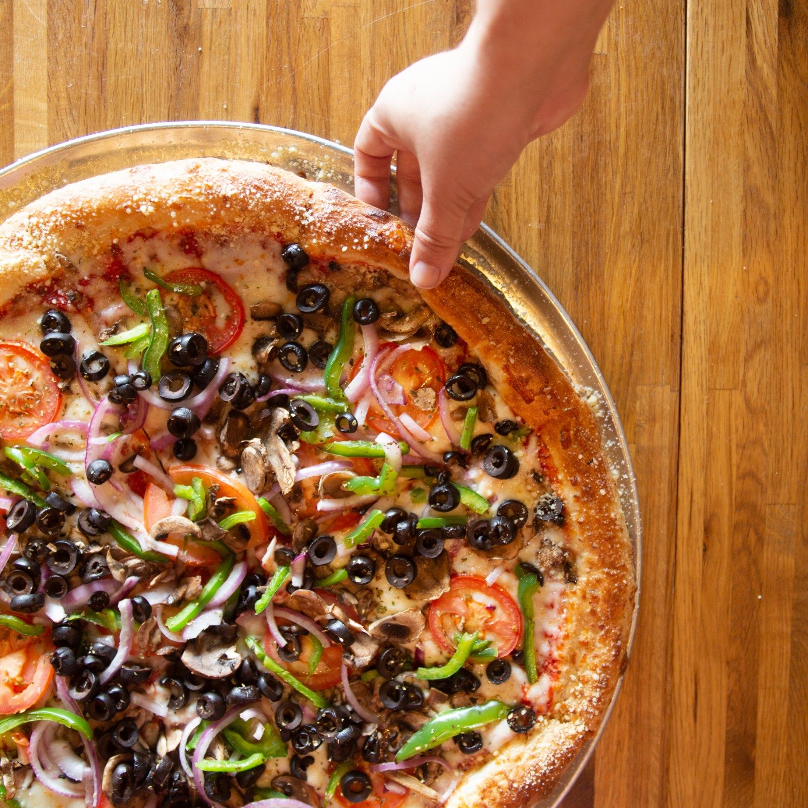 Veggie Pizza.