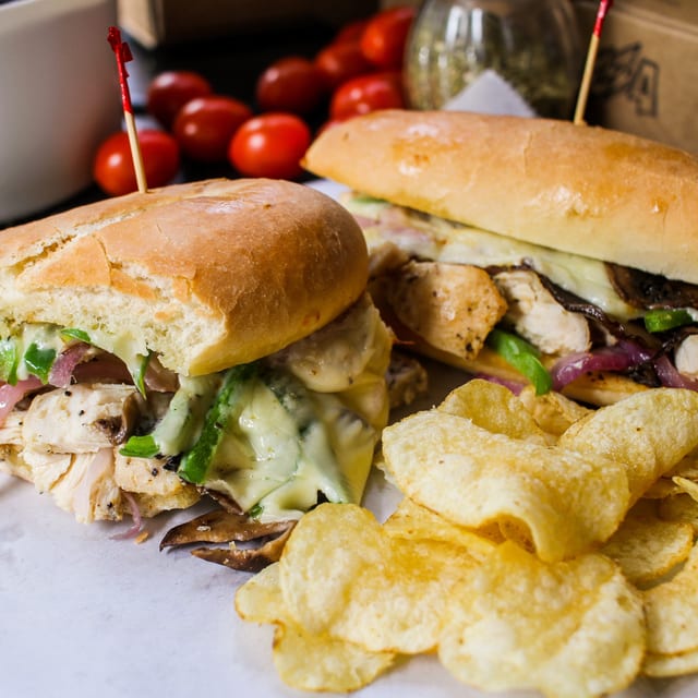 The Chicken Bravo Sandwich.