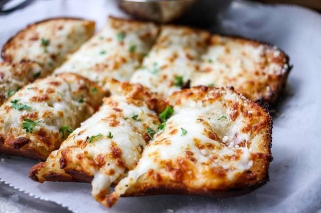 Cheesy Garlic Bread.